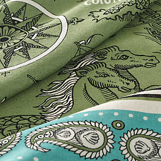 Tatouages Marins Bandana shawl 140 | Hermès Macau SAR